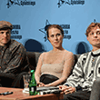 Nagroda im. Zbyszka Cybulskiego 2023. Tomasz Włosok, Lena Góra, Hubert Miłkowski. Fot. Katarzyna Rainka