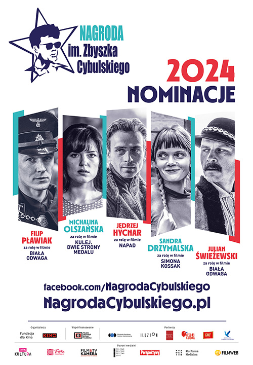 Plakat - Nagroda Cybulskiego 2024